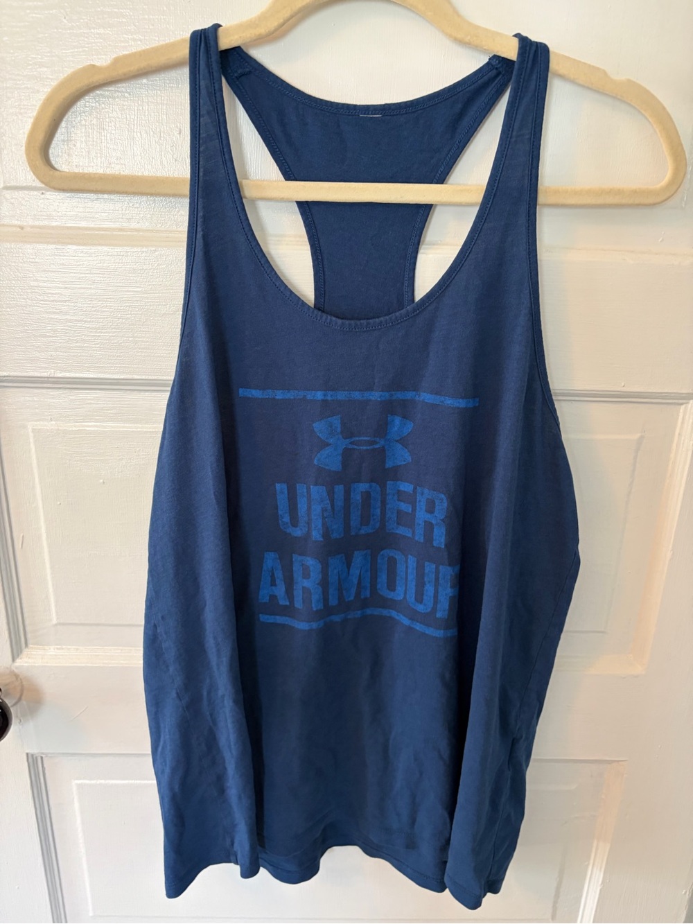 Under Armour Midnight Blue Athletic Tank Top